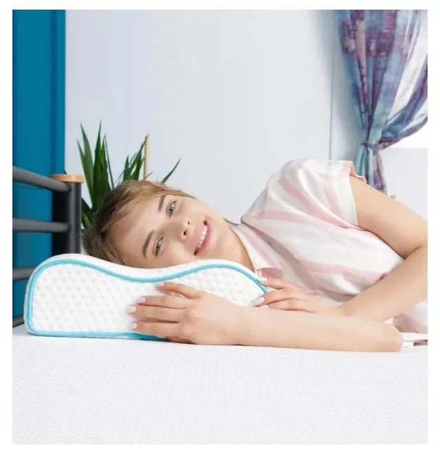 Cuscino anatomico con imbottitura in memory foam 35x55 cm – Mila Home