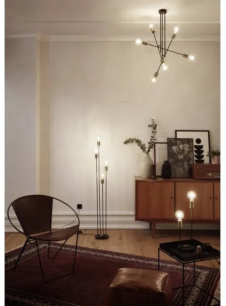 Wofi 8255.02.10.8000 - Piede lampada YORK 2xE27/60W/230V