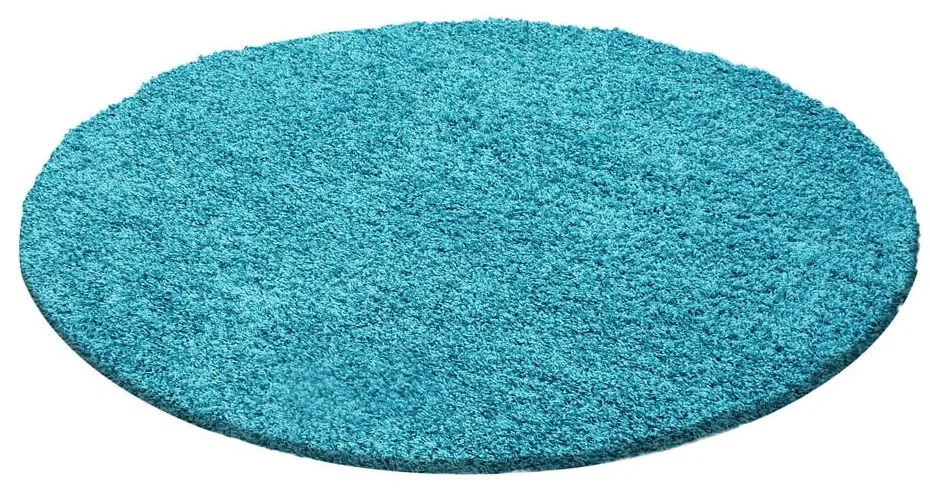 Tappeto rotondo turchese ø 200 cm Life - Ayyildiz Carpets