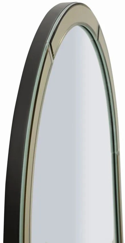 Specchio Da Muro Baku Oro Cm 55X2X150 Elegante Design