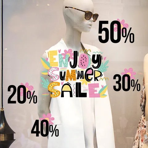 Enjoy Summer Sale | Vetrofania