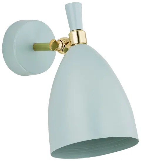 Argon 4700 - Applique CHARLOTTE 1xE27/15W/230V blu/oro