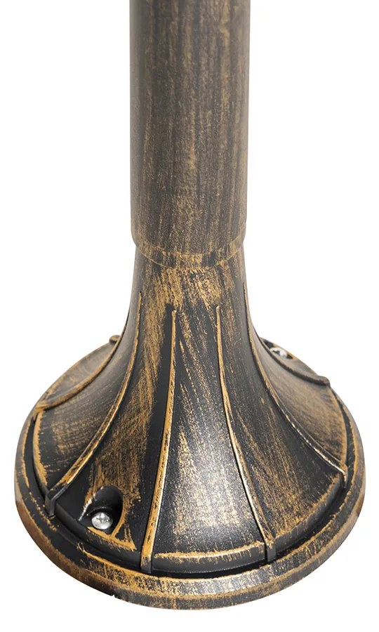 Lanterna da esterno intelligente oro antico 125 cm IP44 con WiFi A60 - Daphne