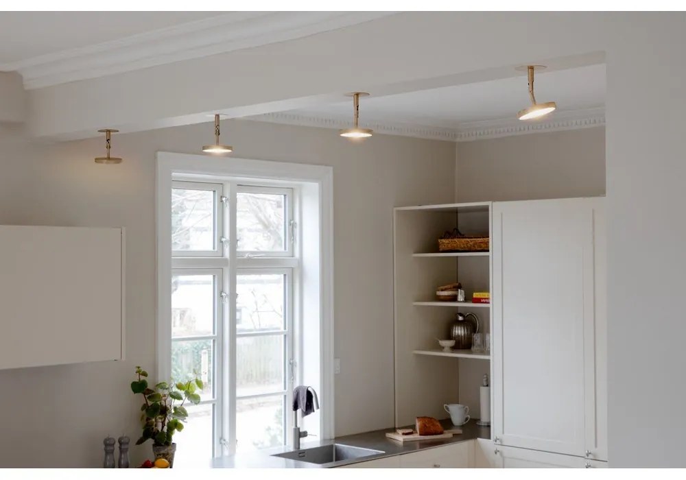 Faretto LED in oro ø 12 cm Asteria Spot - UMAGE