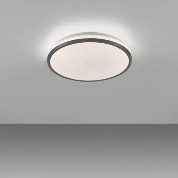 JUST LIGHT. 14293-18 - Plafoniera LED dimmerabile KYLE LED/10W/230V nero
