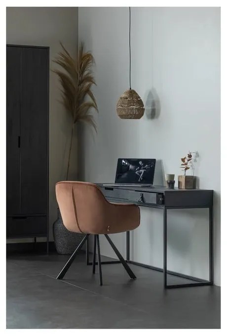 Armadio in frassino nero 60x210 cm Silas - WOOOD