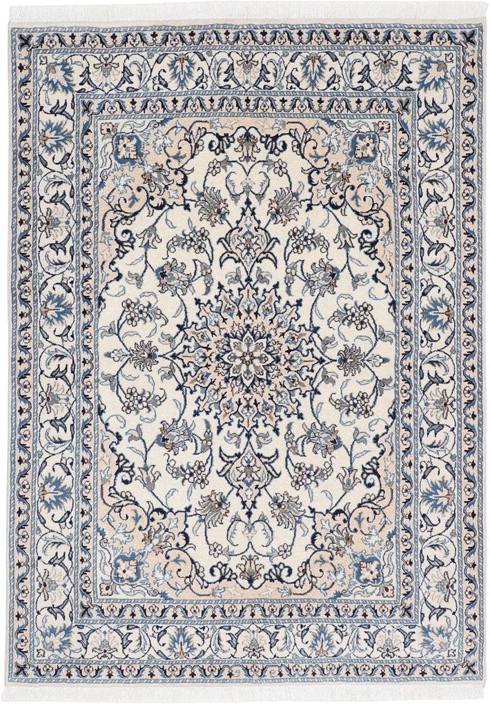 Nain Tappeto 140 x 200 (Iran) Annodato A Mano