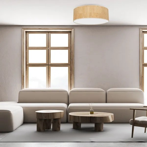 Plafoniera CORK 3xE27/60W/230V