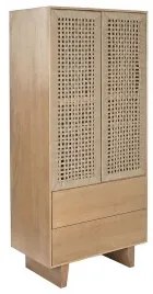 Armadio Home ESPRIT Beige Naturale 75 x 45 x 170 cm