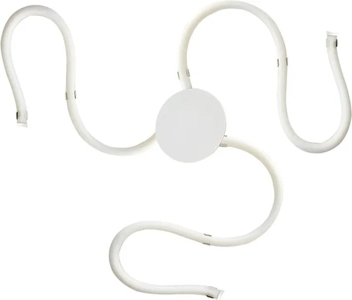 Applique LED moderno Teodor bianco IP20, luce bianco naturale 2020 lumen, NOVECENTO