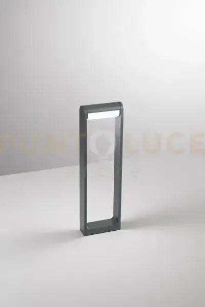 Orienta paletto in alluminio antracite opaco led 12w 3000k cri?90 2...