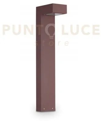 Sirio paletto ip65 h.60cm 1 luce attacco gx53 coffee