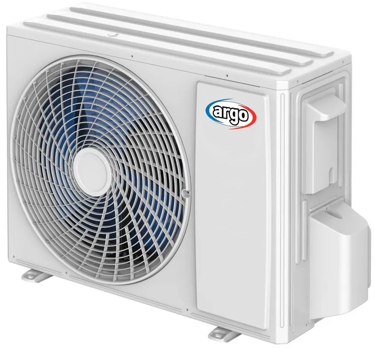 Unità esterna climatizzatore ARGO ARGO DELUXE 12000 UE dual 3.5 KW classe di raffreddamento A+++ , classe di riscaldamento A++, bianco