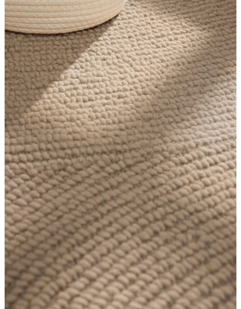 Tappeto beige in lana tessuto a mano 160x230 cm Eleni Light Beige – Hanse Home