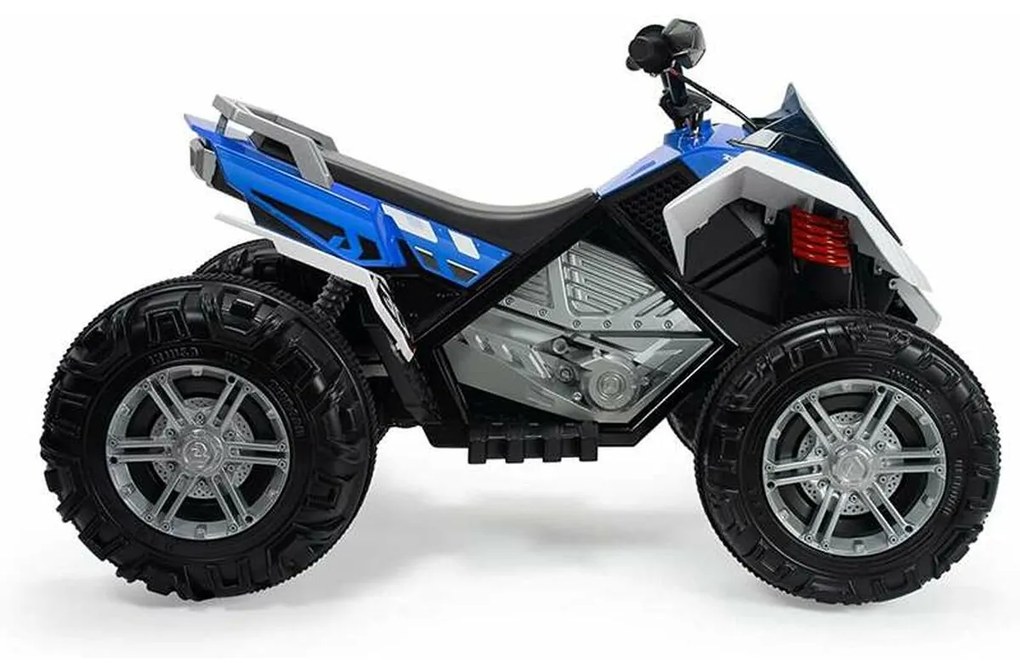 Quad Elettrico Injusa Rage Luce Azzurro Bianco 12 V