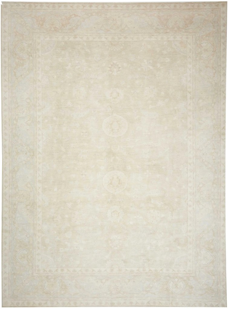 Ziegler Tappeto orientale 300 x 410 Beige (Pakistan) Annodato A Mano