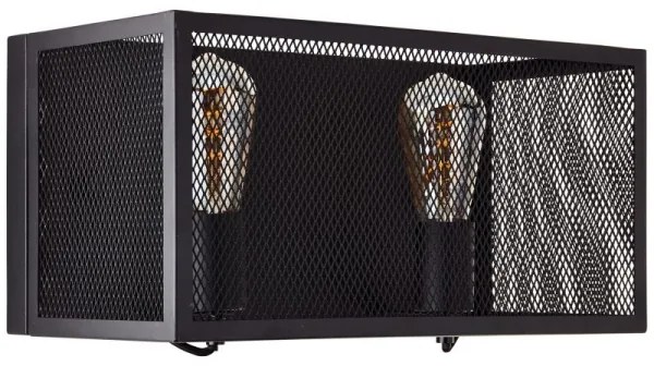 Brilliant - Applique MAZE 2xE27/40W/230V nero