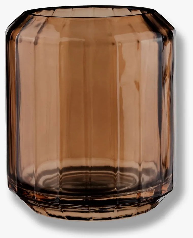 Bicchiere di vetro marrone per spazzolini da denti Vision - Mette Ditmer Denmark