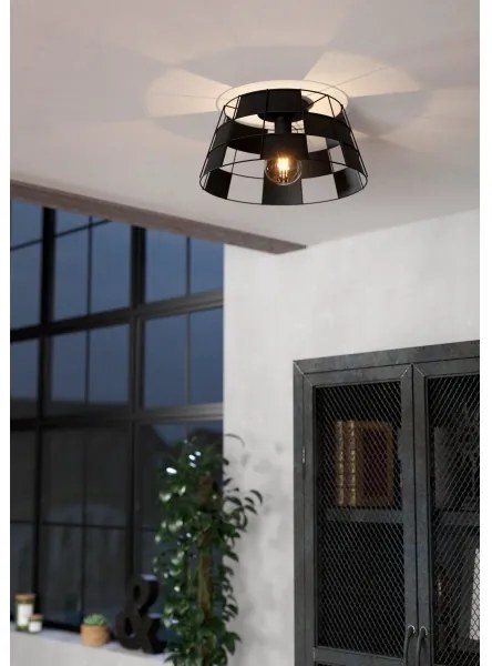 Eglo 43891 - Plafoniera PONTEFRACT 1xE27/40W/230V