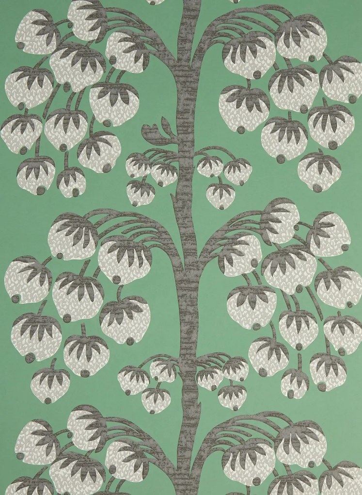 Liberty Carta da parati Berry Tree - Jade