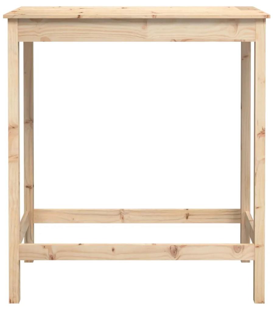 Tavolo da bar 100x50x110 cm in legno massello di pino