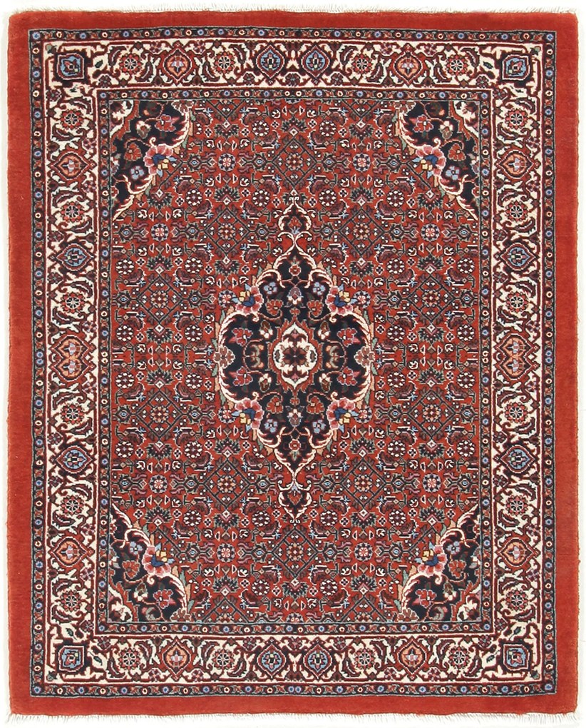 Bidjar Tappeto 80x110 (Iran) Annodato A Mano