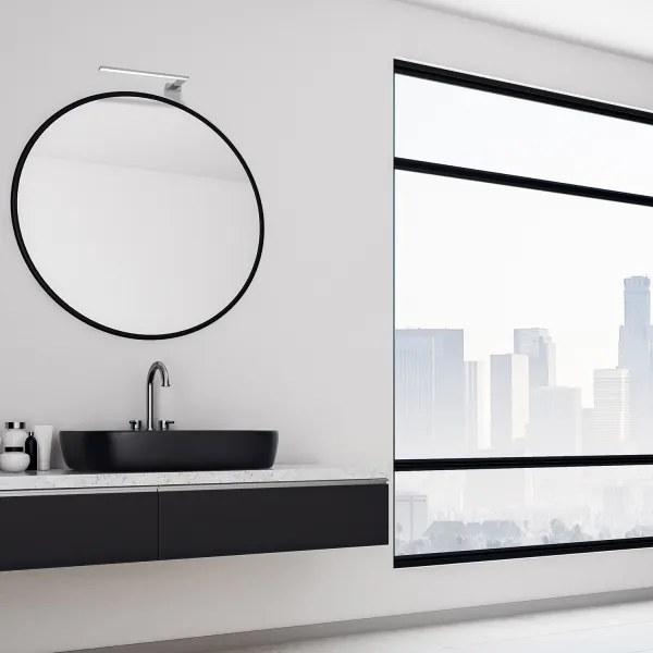 Applique da bagno a LED SHINE LED/11W/230V 45 cm IP44 cromo lucido