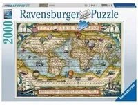 Ravensburger around the world puzzle 2000 pz mappe - 16825