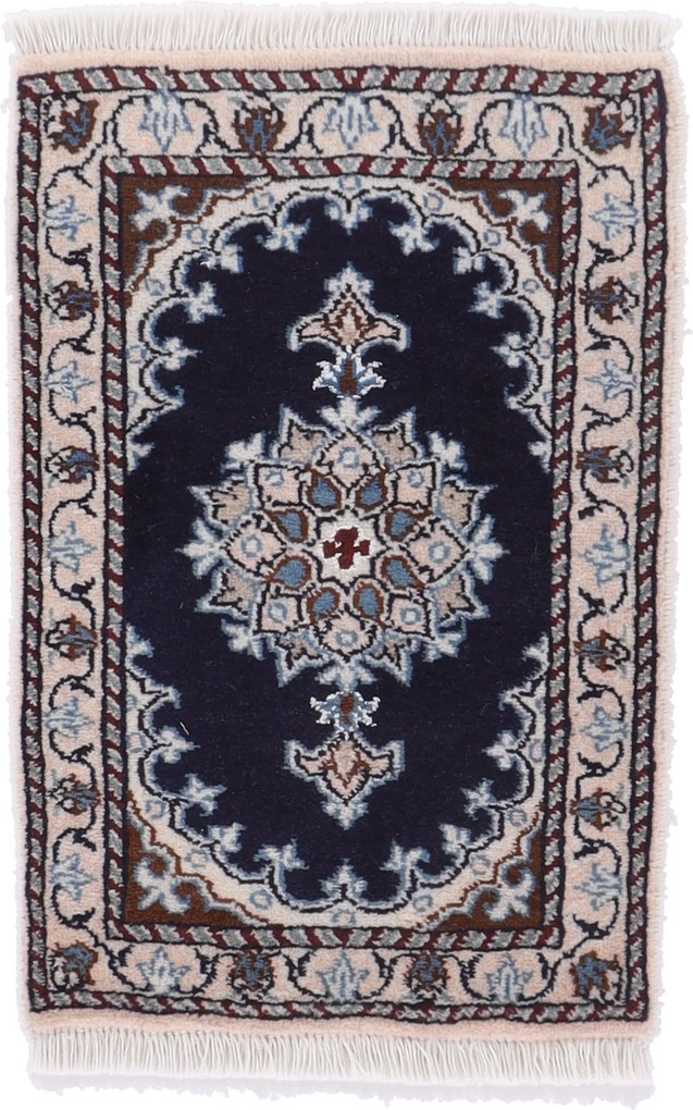 Nain Tappeto 40x60 (Iran) Annodato A Mano