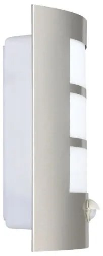 EGLO 88142 - Applique da esterno con sensore CITY 1xE27/15W