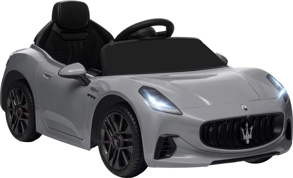 Macchina Elettrica per Bambini con Licenza Maserati Gran Turismo Folgore 12V Grigio...