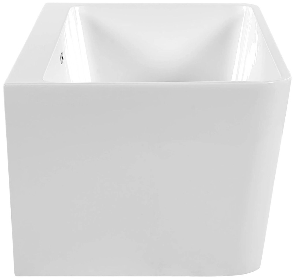 Vasca da bagno freestanding bianca 170 x 80 cm HASSEL Beliani