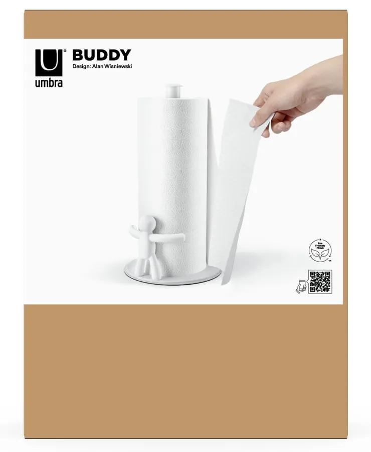 Porta asciugamani da cucina in acciaio ø 19 cm Buddy - Umbra