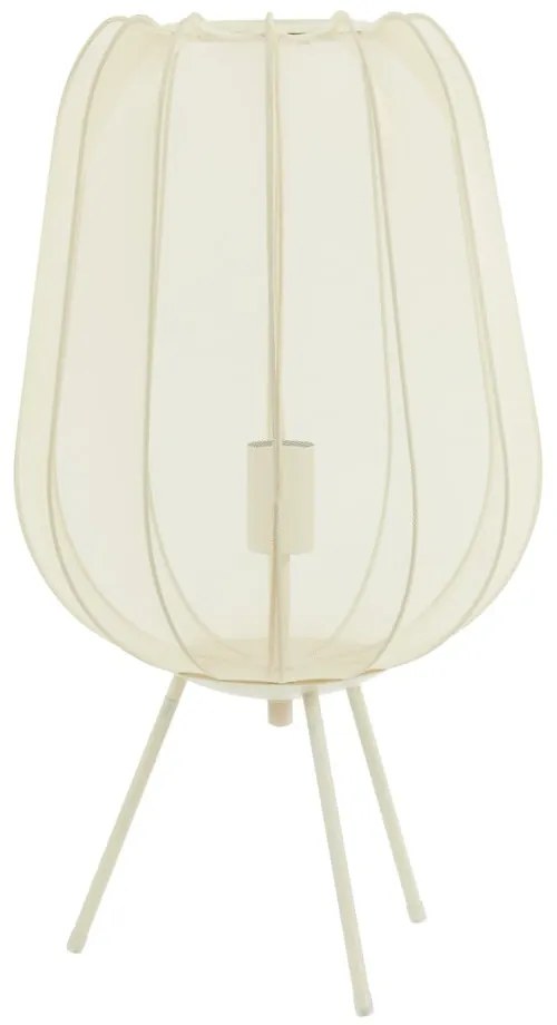 Lampada da tavolo color crema (altezza 60 cm) Plumeria - Light & Living