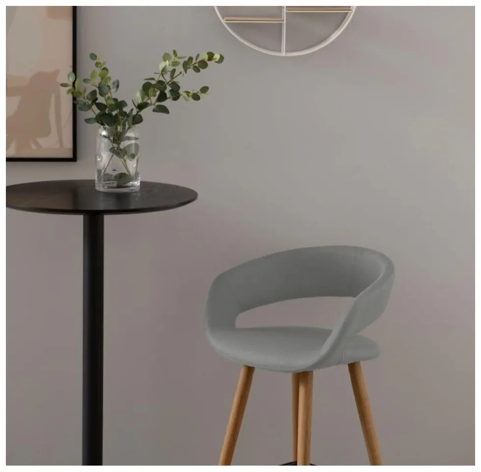 Set di 2 sgabelli da bar grigi Gill - Actona