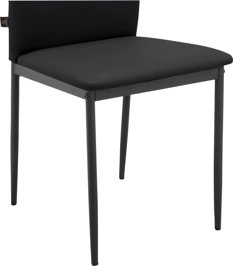 Set di sedie da pranzo in similpelle nere 2 pz Pavia - Støraa