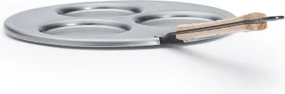 De Buyer 5712.03 - Padella per pancake MINERAL B BOIS 27 cm