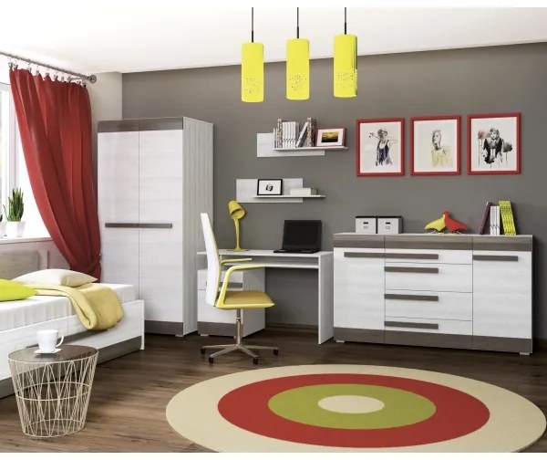 Mensola SARPA 23x92 cm bianco