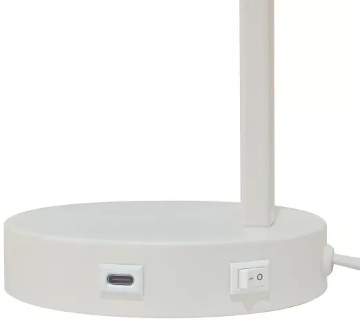 Nordlux - Lampada da tavolo WILMER 1xE14/40W/230V bianca