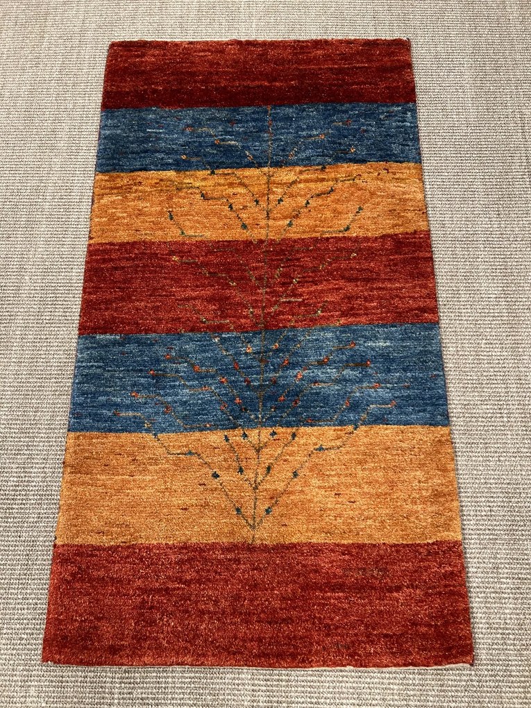Gabbeh Tappeto 70 x 120 Rosso (Iran) Annodato A Mano