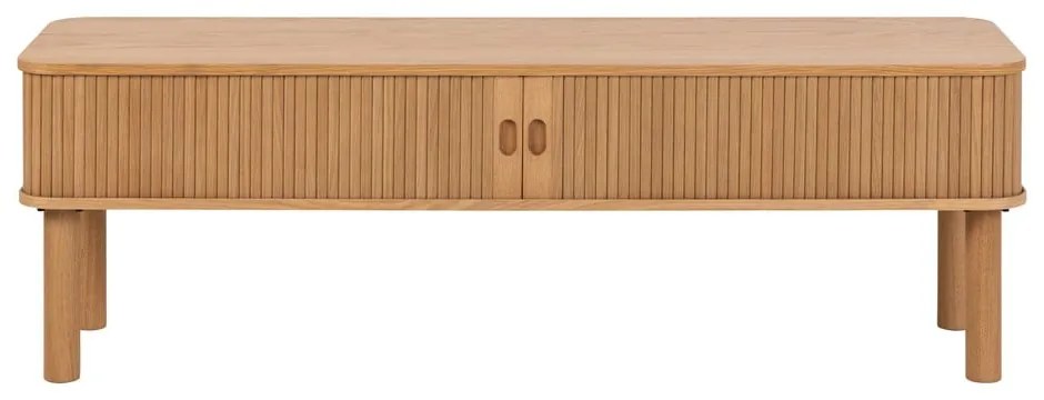 Tavolo TV in rovere naturale 140x45 cm Langley - Actona