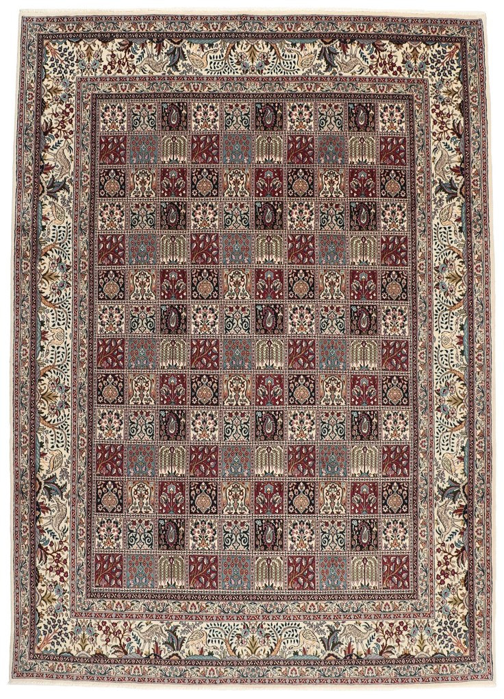 Moud Tappeto 240 x 340 (Iran) Annodato A Mano
