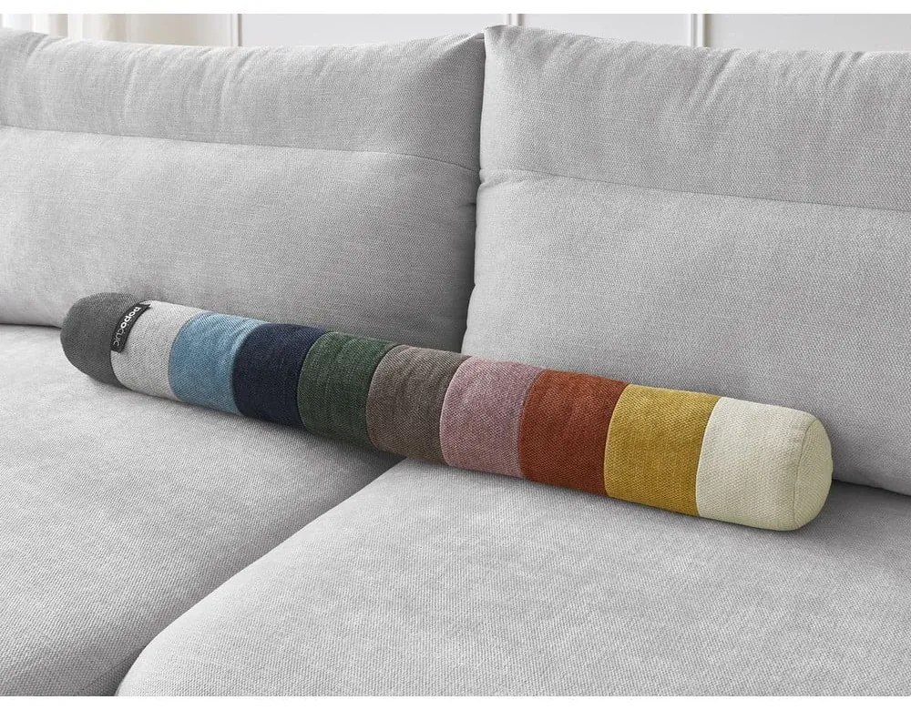 Divano angolare in grigio chiaro Aden – Bobochic Paris