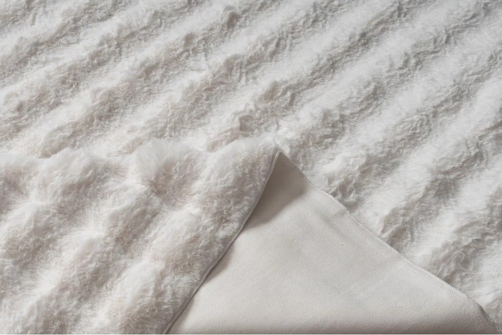 Tappeto grigio rotondo lavabile ø 120 cm Bubbly - Oyo Concept