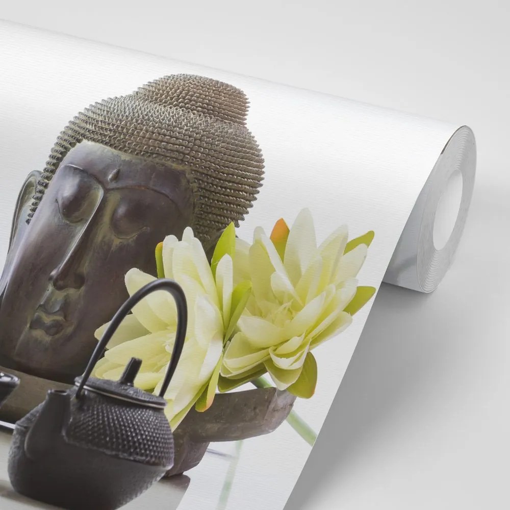 Carta da parati – Natura morta con Buddha