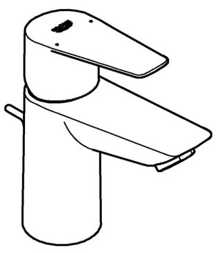 GROHE 24196001 - Miscelatore lavabo START, misura S, cromo lucido