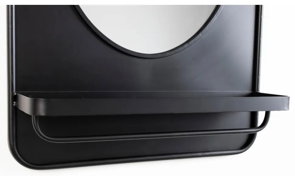 Specchio da parete con mensola 50x80 cm Pascal - White Label