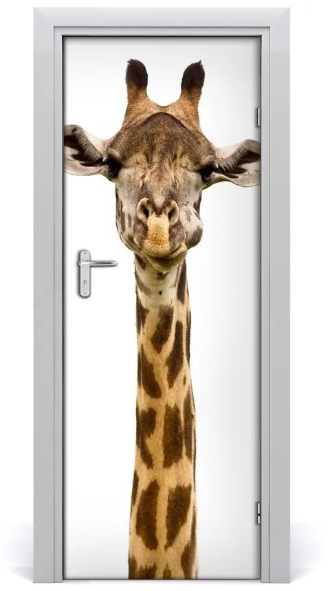 Sticker porta Giraffa 75x205 cm