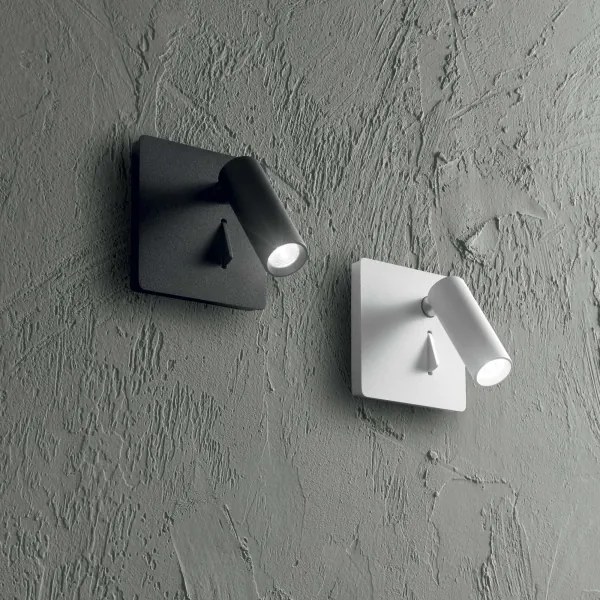 Ideal Lux - Applique LED LITE LED/3W/230V CRI 90 nero