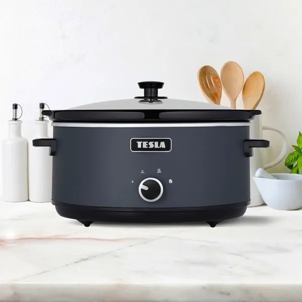 TESLA Electronics SlowCook - Pentola a fuoco lento 6,5 l 270W/230V